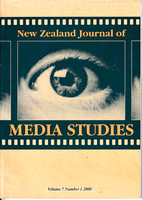 New Zealand Journal of Media Stuidie, vol 7, number 1, 2000